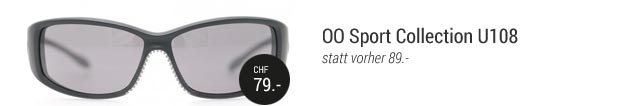 OO Sport Collection U108 CHF 79.00