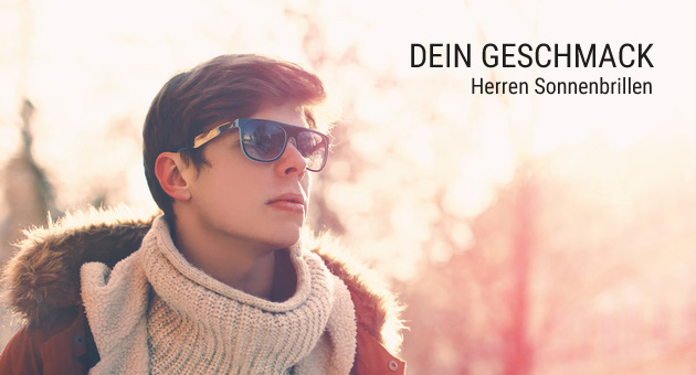 Herren Sonnenbrillen ganz nach deinem Geschmack