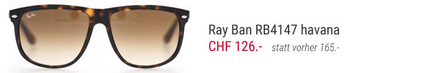 Ray Ban Sonnenbrille 4147 havana ein Highlight und etwas für mutige Hollywood-Fans