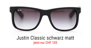 Ray-Ban Justin Classic schwarz CHF 105